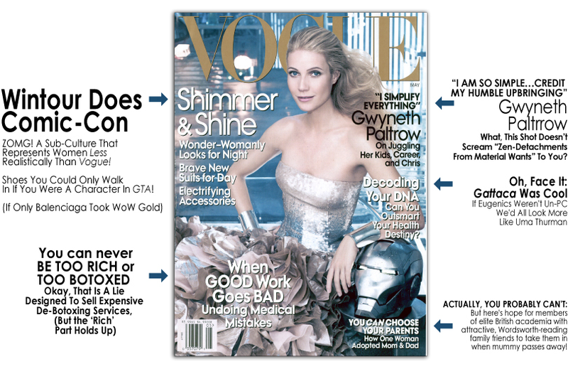 Illustration for article titled May Vogue Visits The Future And The Future Is Missing A Clavicle